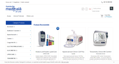 Desktop Screenshot of aparaturamedicalaonline.ro